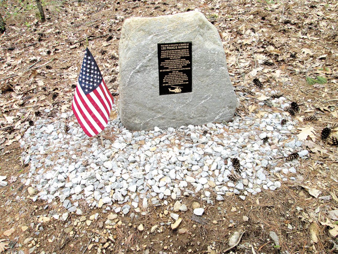 Park to be dedicated in Lyndeborough News, Sports, Jobs The Nashua